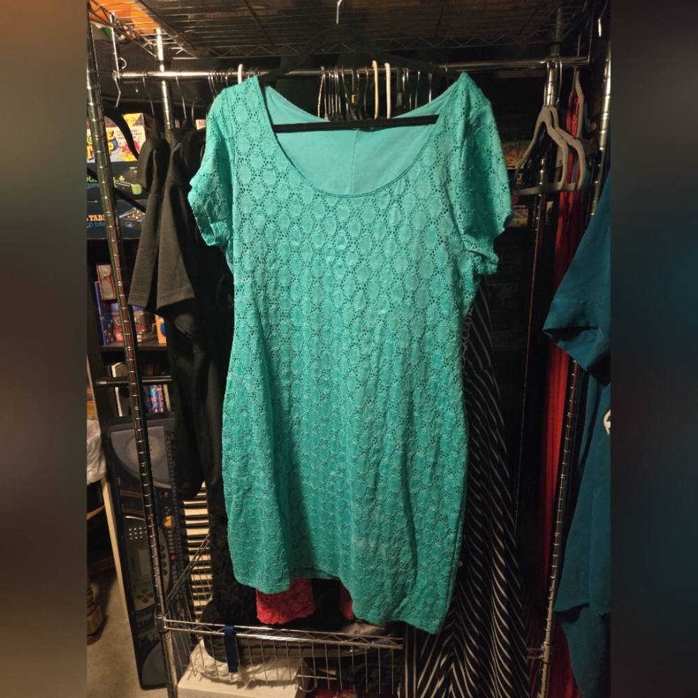 Teal Dress